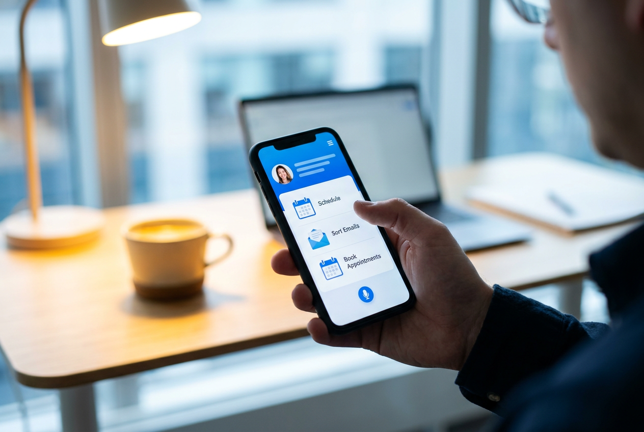 Assistent som sköter vardagsärenden i mobilen