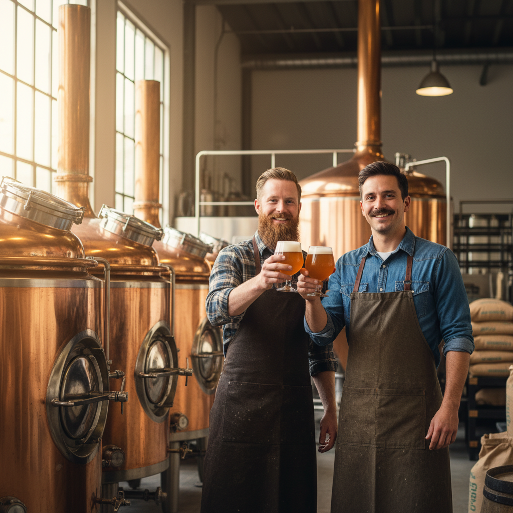 Det mysiga mikrobryggeriet i Sigtunas hjärta bjuder in till somrig humlegemenskap