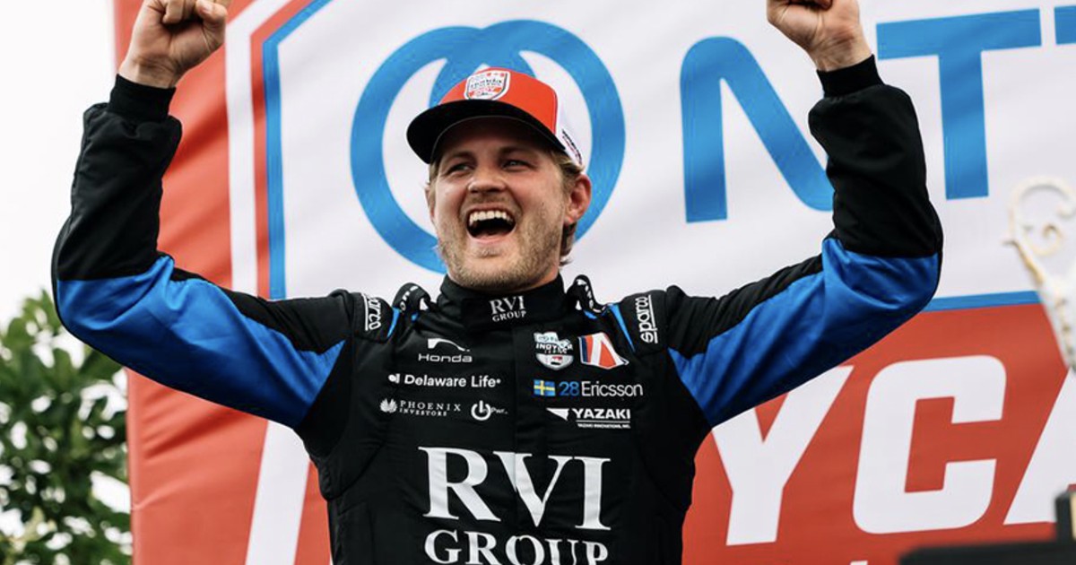 Marcus Ericsson vann Indycar-lopp