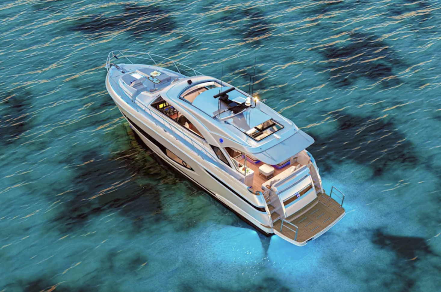 Riviera 5000 Sport Yacht Platinum Edition – australiensisk ikon i ny skepnad