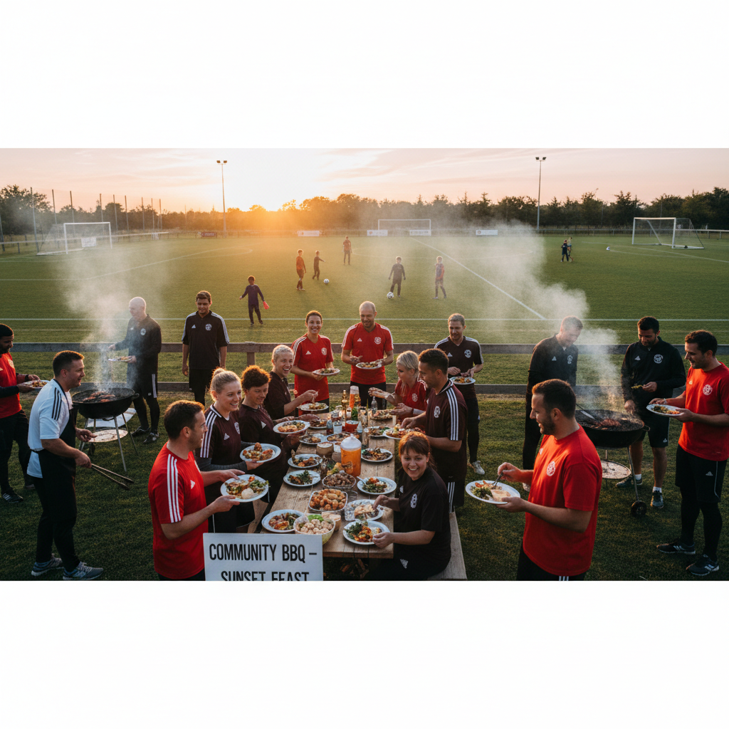 Historiskt kram-kalas i Övertorneå: Rivalerna som avslutade derbyt med gemensamt grillparty