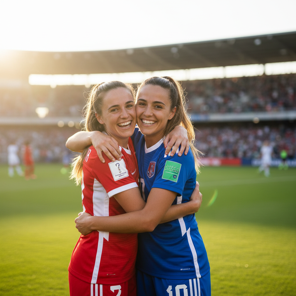 Historiskt kram-kalas i Övertorneå: Rivalerna som avslutade derbyt med gemensamt grillparty