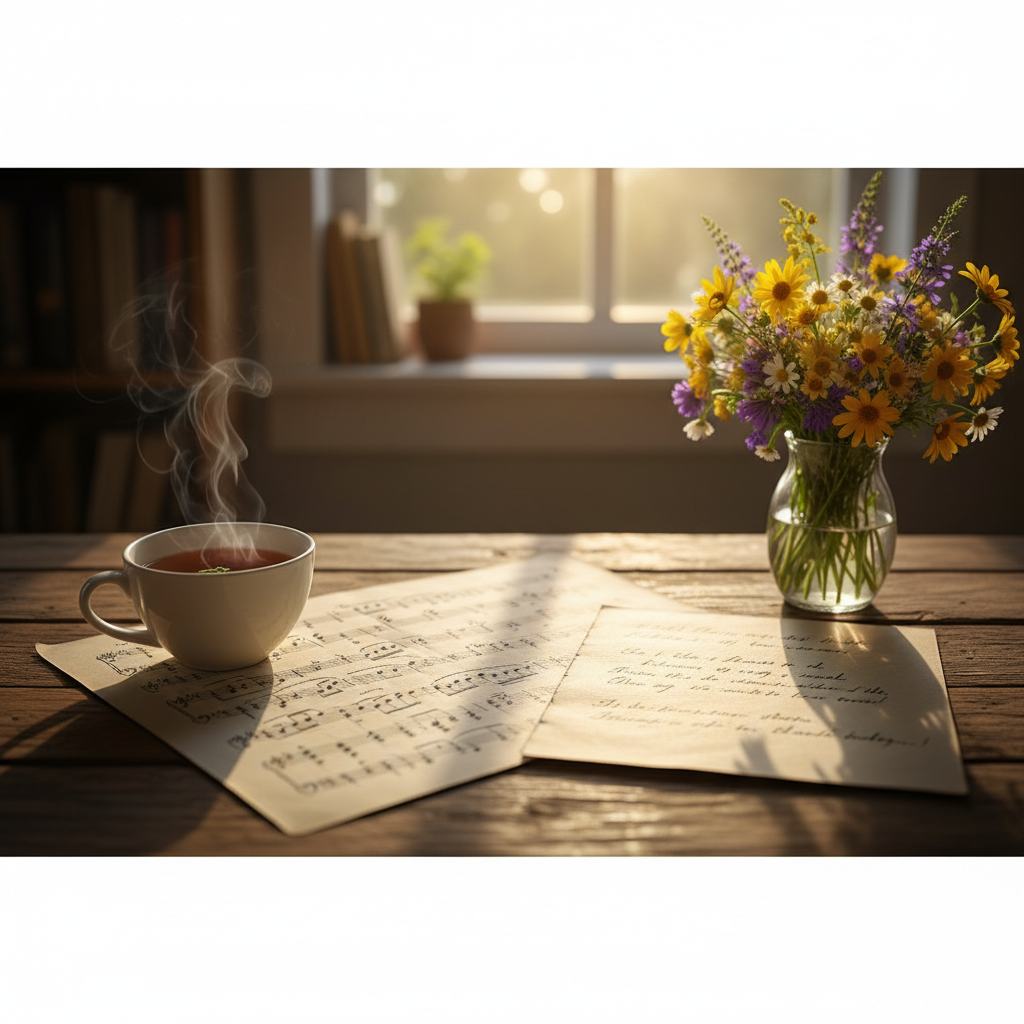 Julis sista famntag: En poetisk hyllning till det tysta sommarsorlet