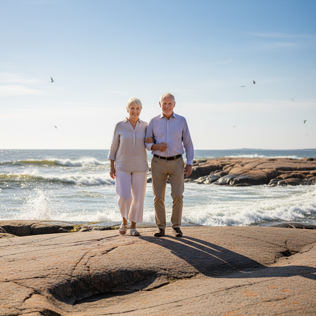 Kärleken hittade hem på skärgårdsfärjan: Britta och Anders återförenade efter femtio år
