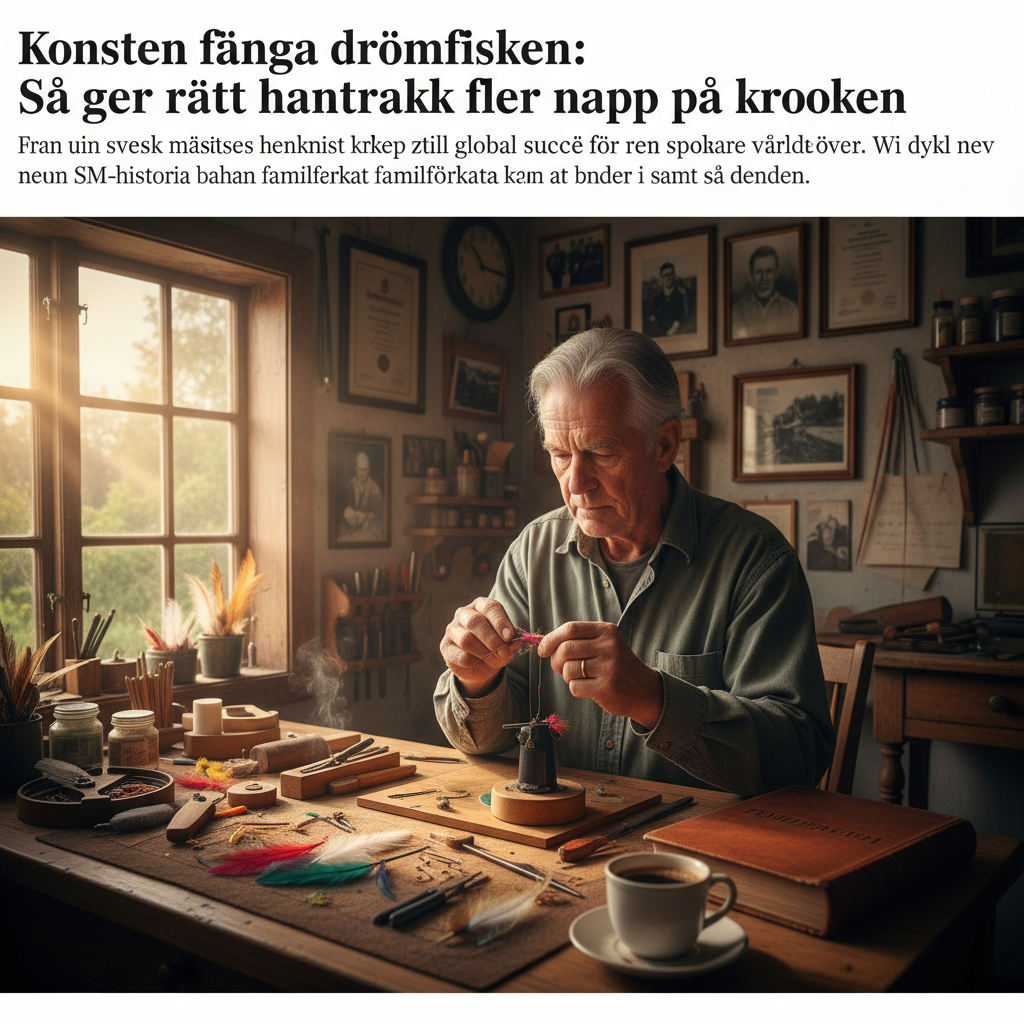 Konsten att fånga drömfisken: Så ger rätt hantverk fler napp på kroken