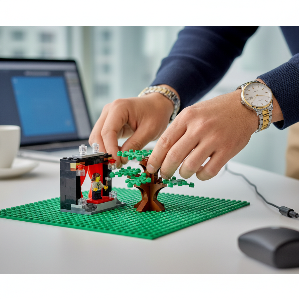Lego-diplomatin i Filipstad: Politikerna byggde sig till enighet om den nya stadsparken