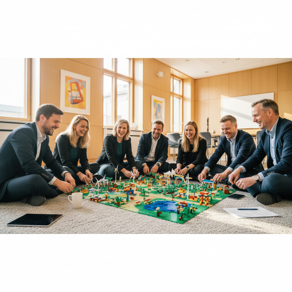 Lego-diplomatin i Filipstad: Politikerna byggde sig till enighet om den nya stadsparken