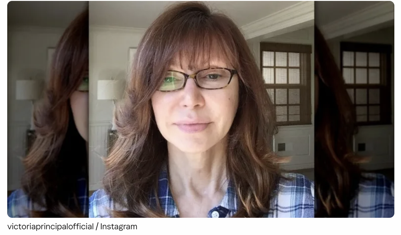 Victoria Principal idag, 76 år gammal. Foto: Instagram