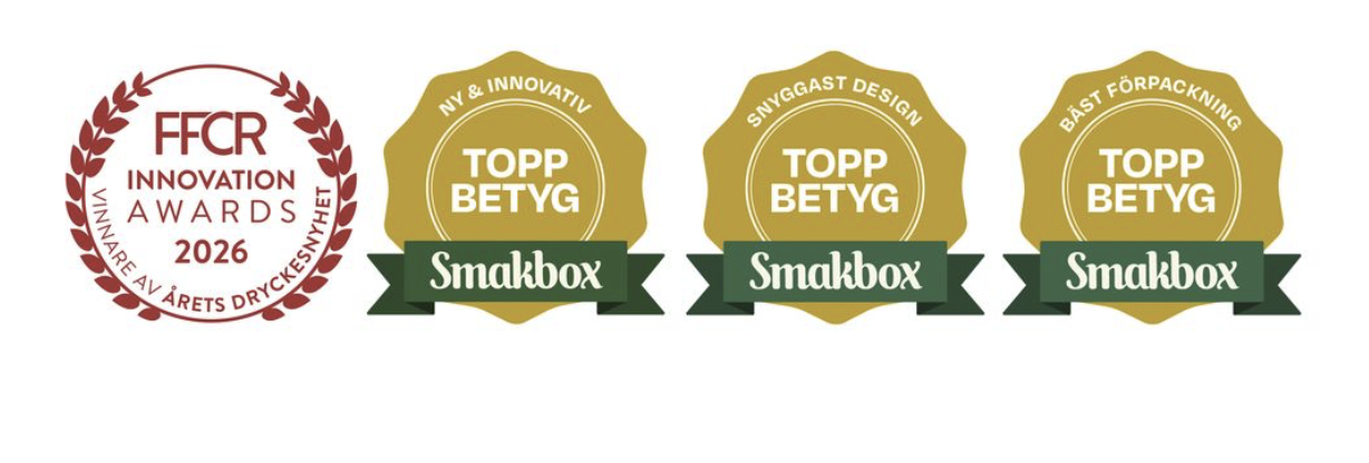 Utmärkelser: FFCR Innovation Awards 2026 och toppbetyg från Smakbox