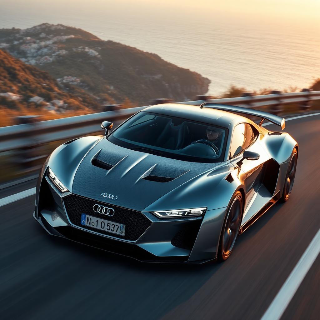 Audi Nuvolari – 987 hästar som visar att Audi menar allvar