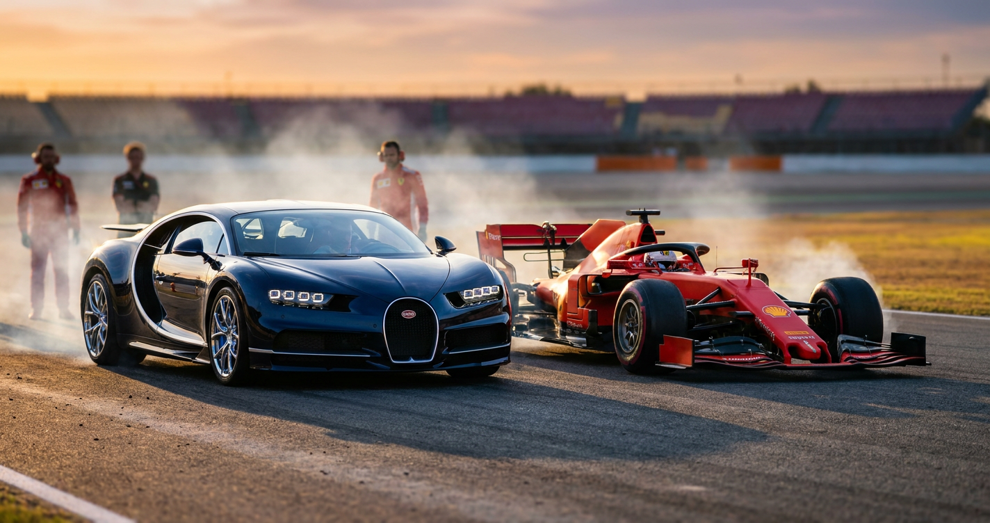 Bugatti tävlar mot F1