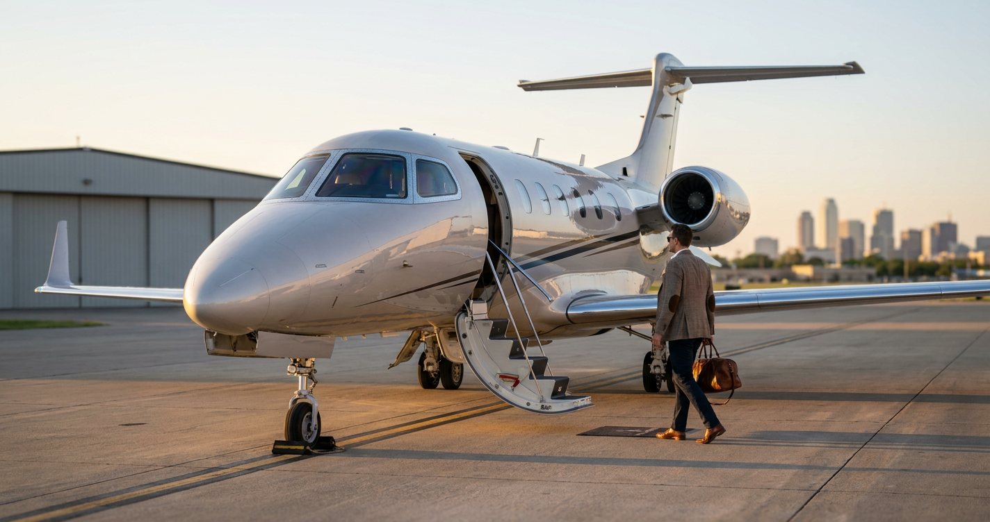 Hur mycket kostar det att hyra eget privatjet till Paris?