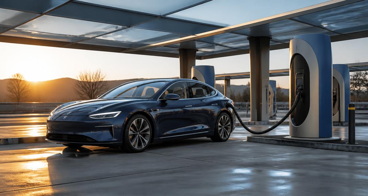 Rekordbatteriet laddar elbilen på under fyra minuter