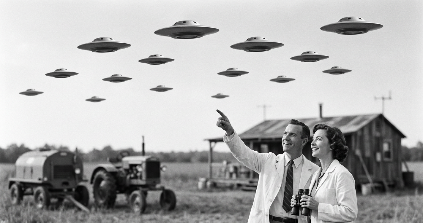 Pentagon offentliggör historiska UFO-filmer
