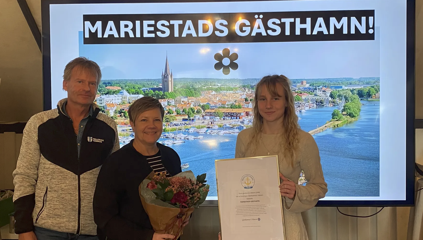 Mariestads gästhamn korad till Årets gästhamn i Vänern 2026
