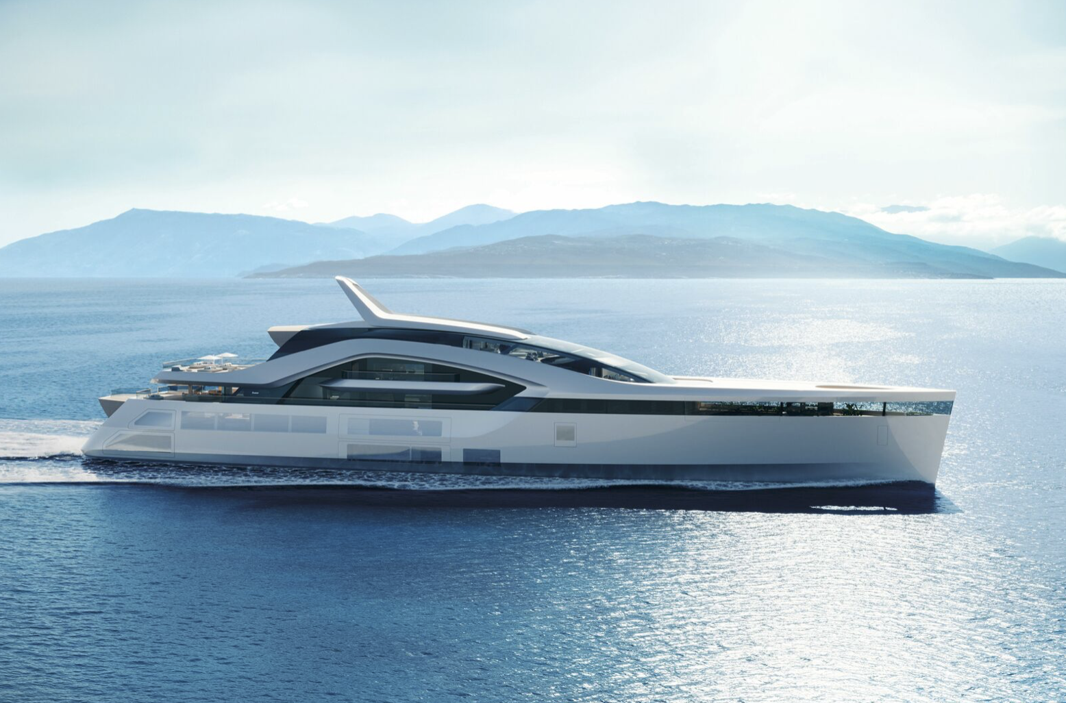 Feadships nya 115-meterskoncept Hive utmanar traditionell fartygsdesign