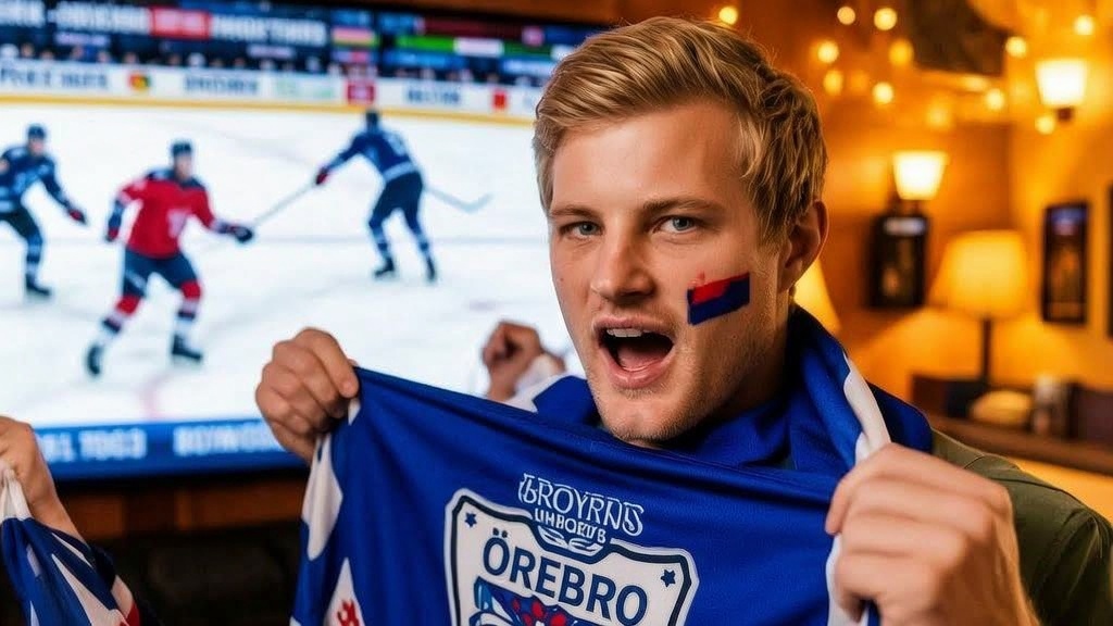 När hjärtat klappar för Örebro – mitt i den amerikanska VIP-loungen