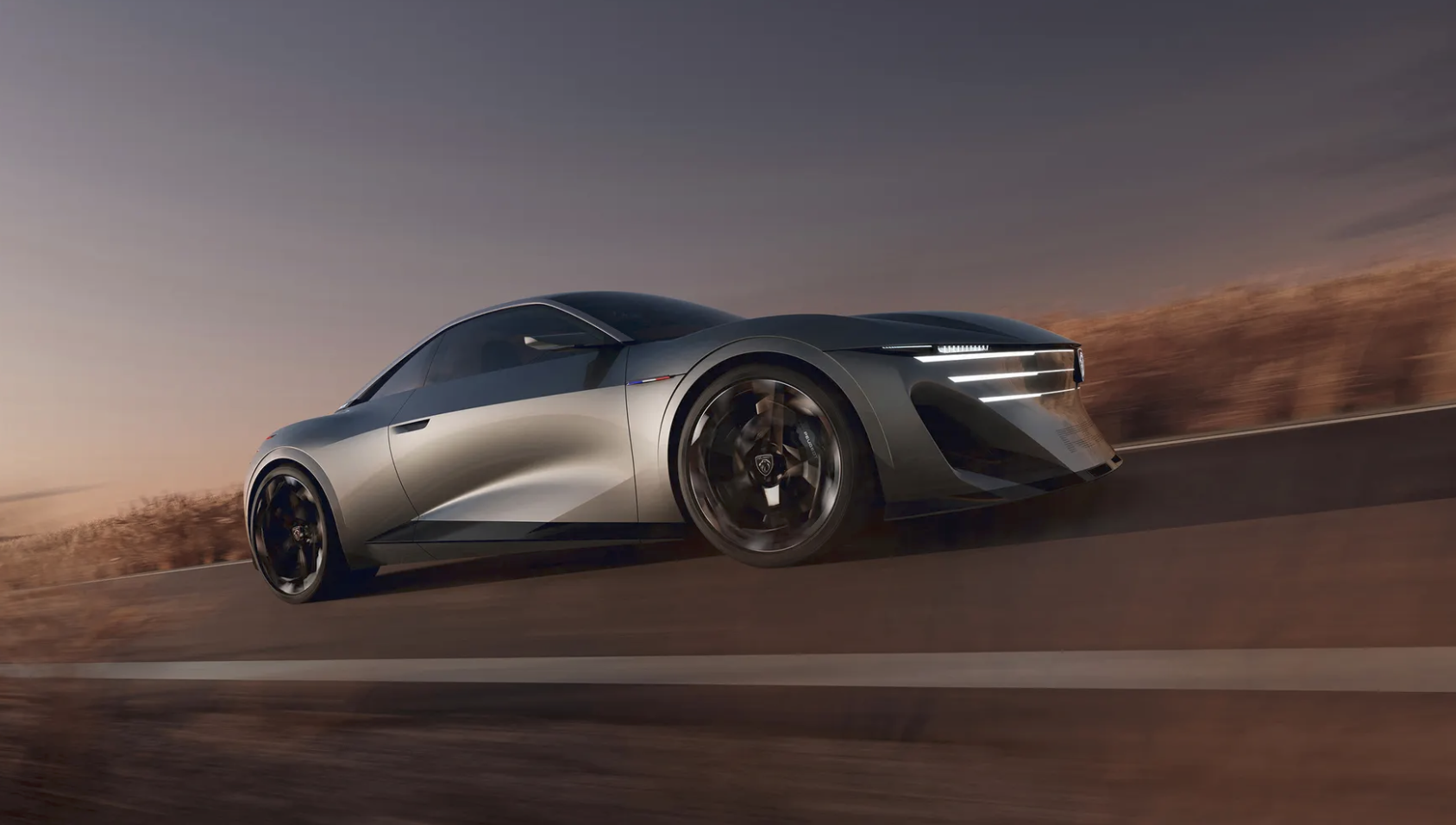 Högspänning i Paris: Peugeots nya konceptbilar laddar på tio minuter