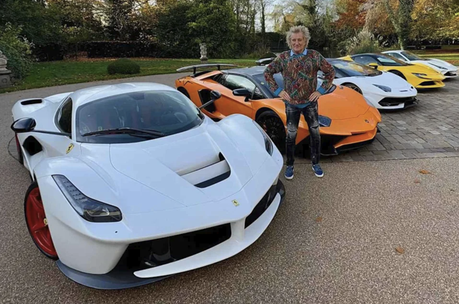 Klassisk Lamborghini ägd av Rod Stewart till salu – så lyckas du med samlarbilen