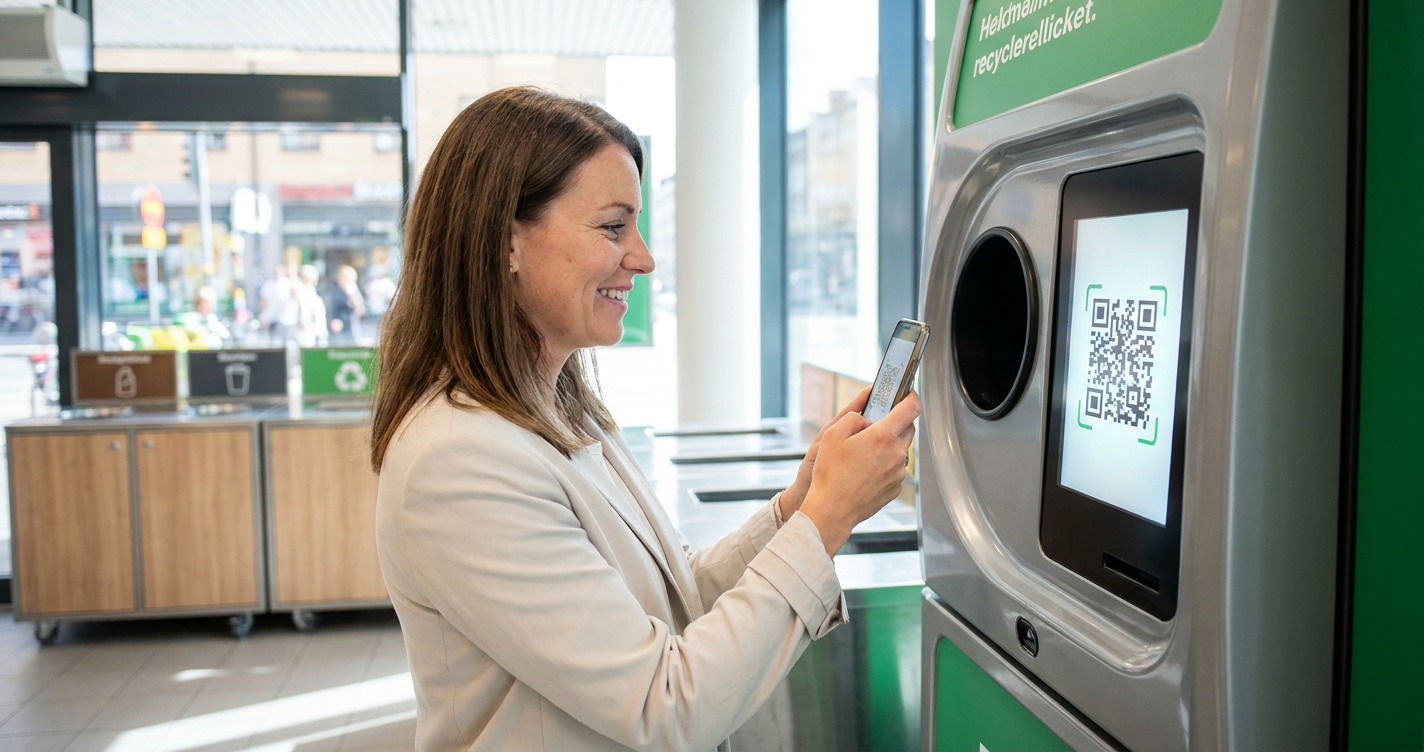 Få panten direkt på kontot – nu ansluts butikerna till Swish