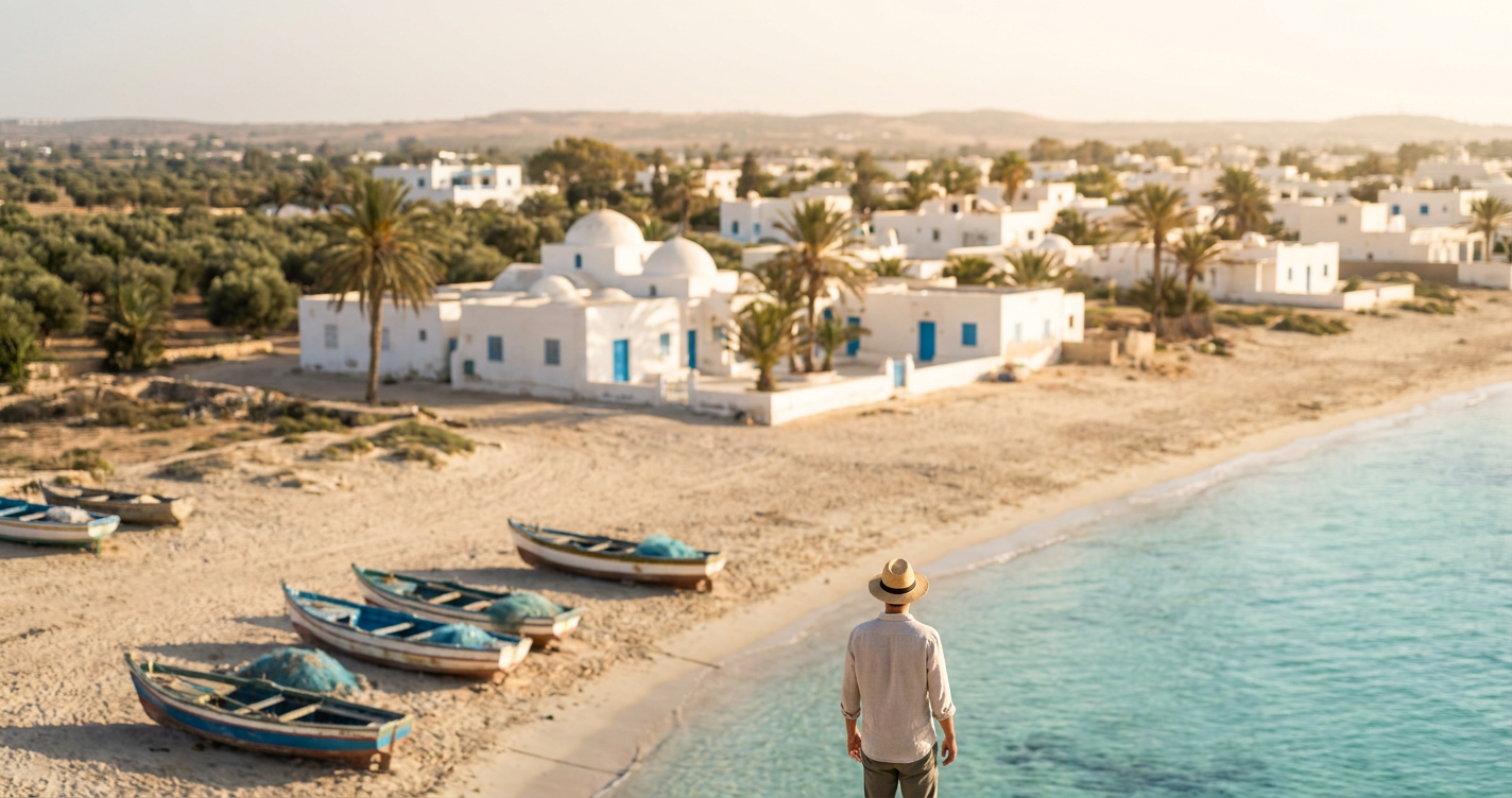 Ön med europeiskt avstånd – och 28 grader i vattnet i september