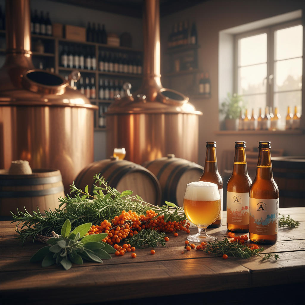Skärgårdens minsta bryggeri bjuder på tång och gemenskap på Vindö