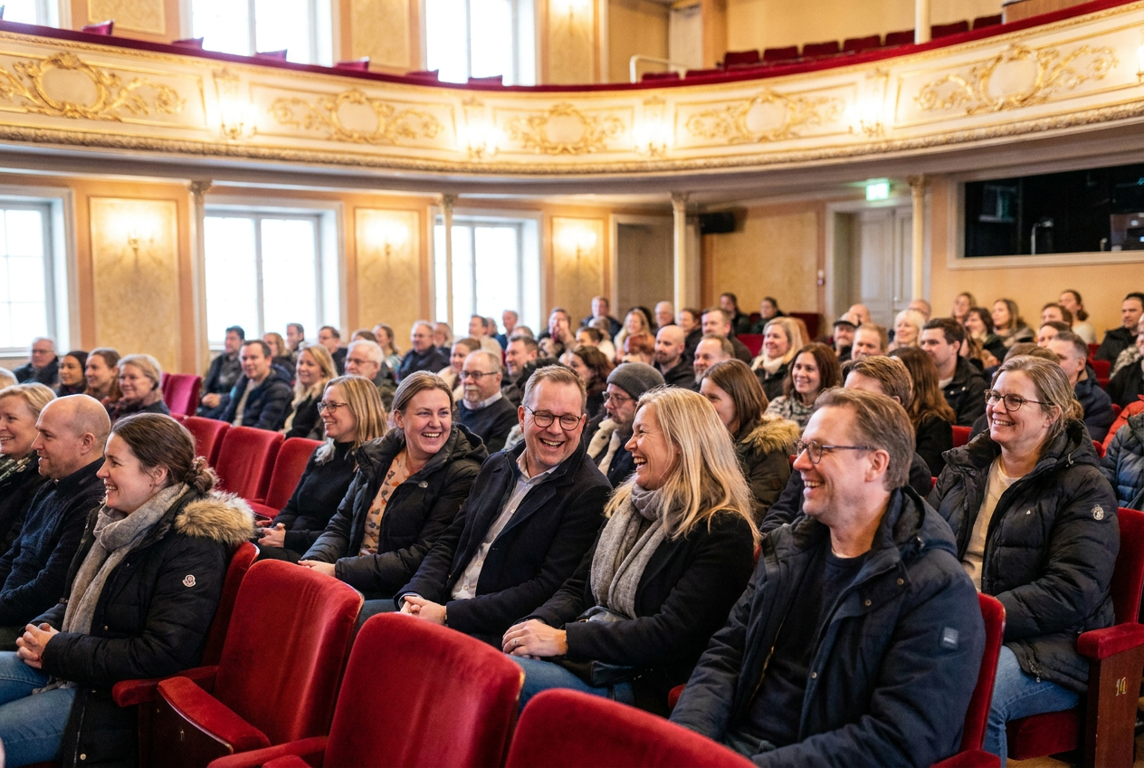 Skrattfest i Norrköping: Mrs. Doubtfire får nordisk premiär