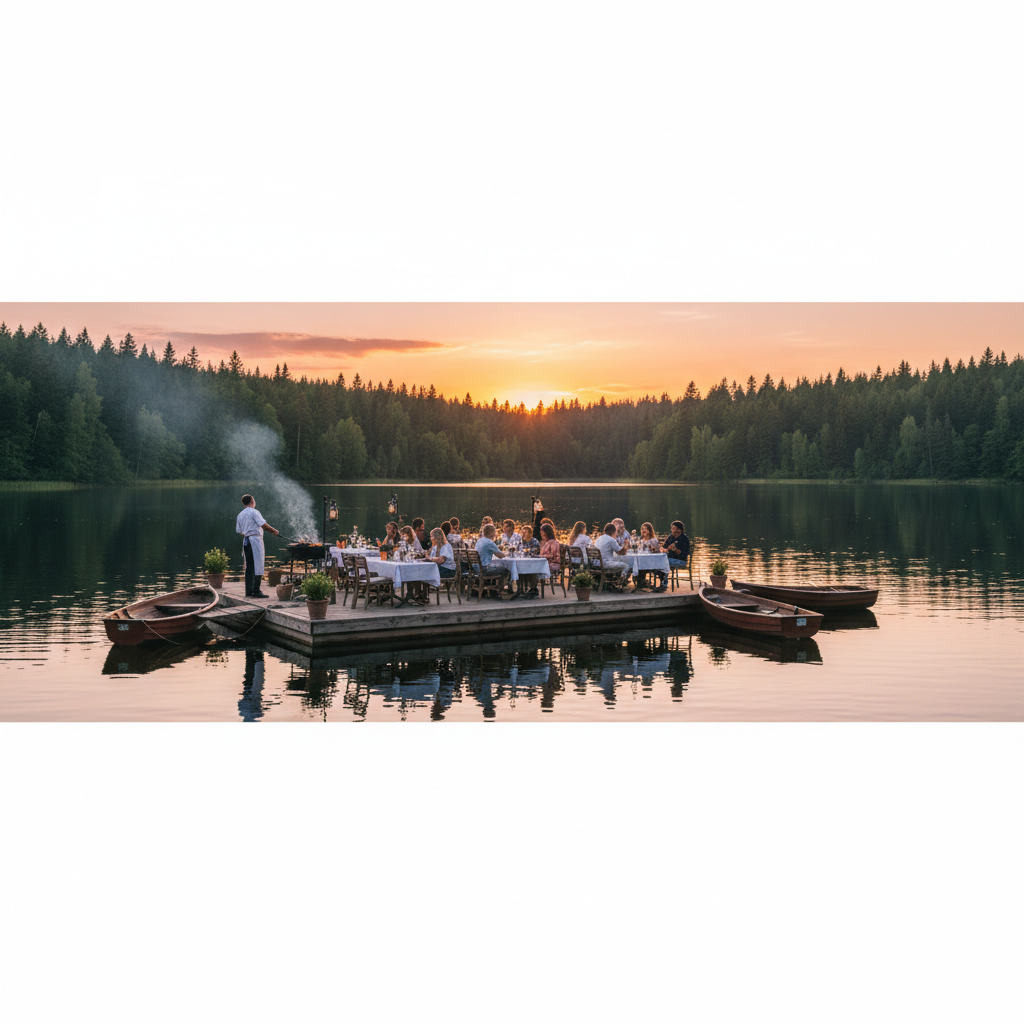 Smakresan på den dolda skogstjärnen: Här serveras sommarens godaste nässelbakade röding