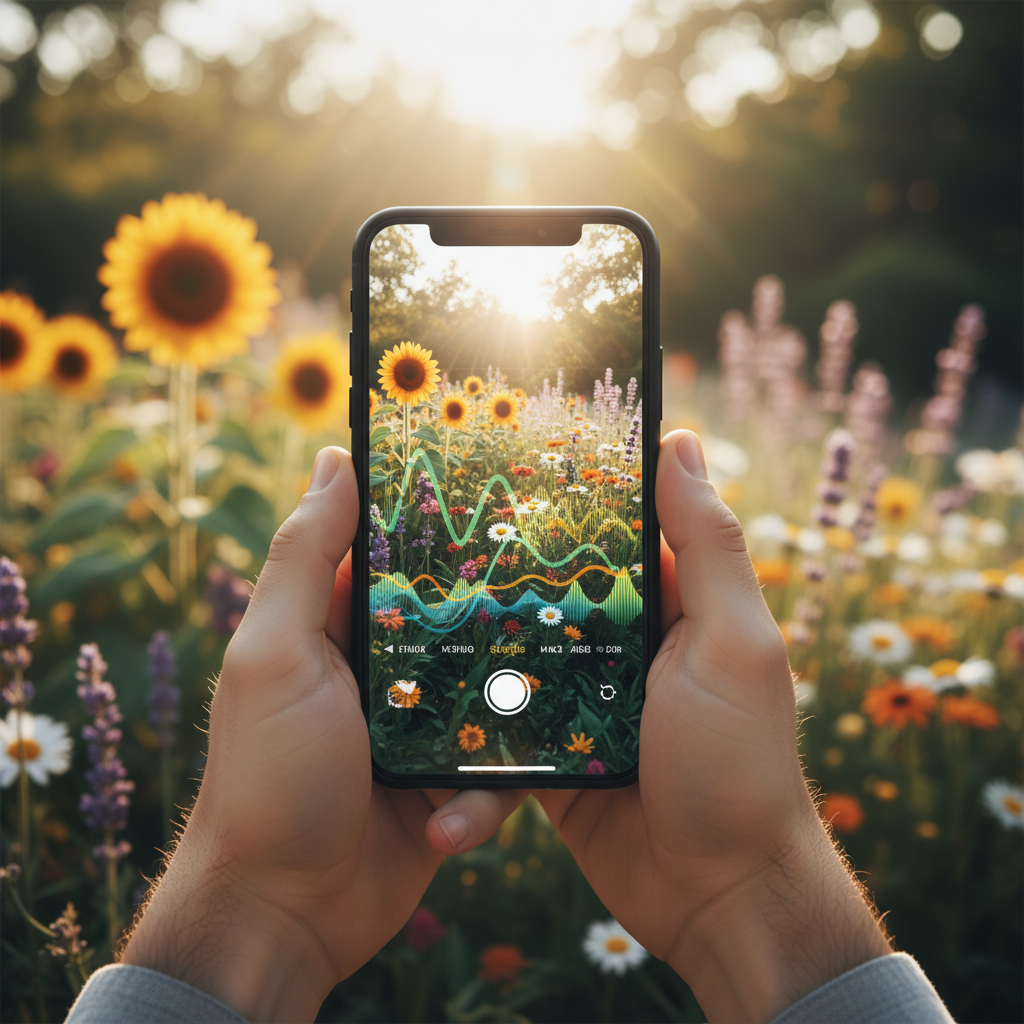 Smarta AI-appen ”BlomsterRöst” låter synskadade sköta trädgården med vackra toner