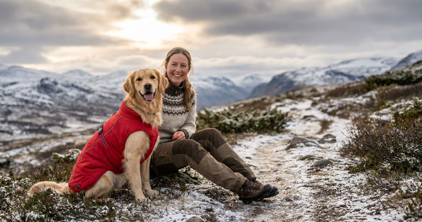 Smarta knepet räddade hunden Basse på fjället