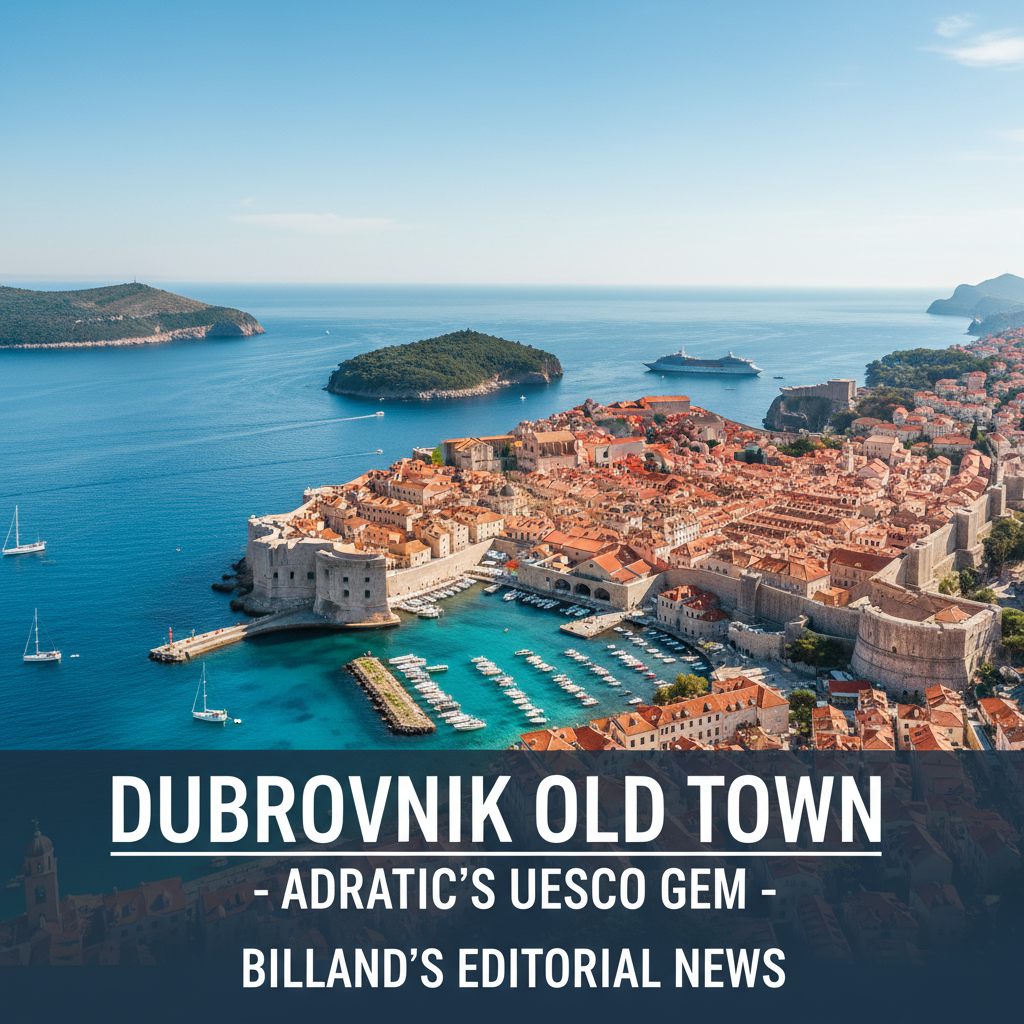 Dubrovniks gamla stad - Adriatiska havets - UNESCO pärla