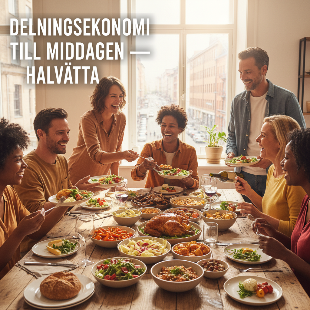 Nu kommer delningsekonomi till middagen