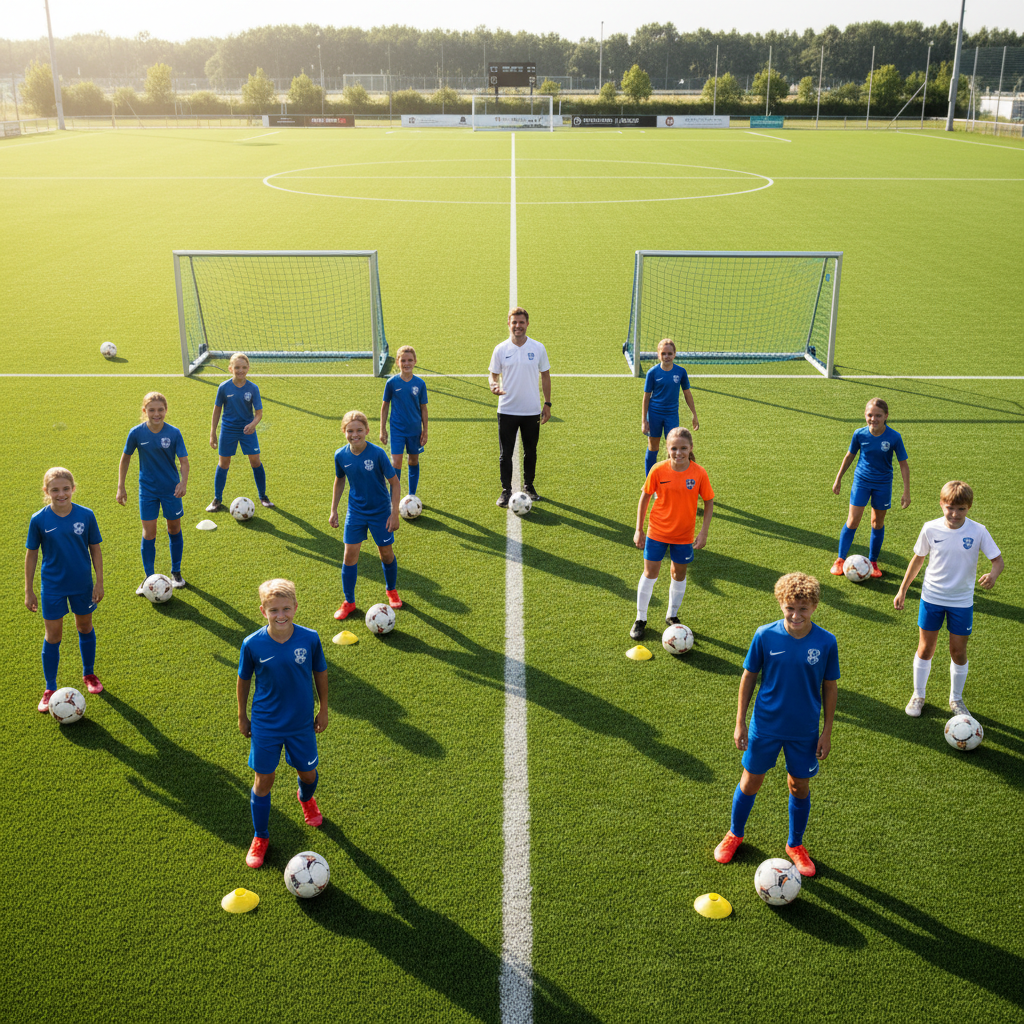 Vi utvecklar framtidens fotbollsstjärnor