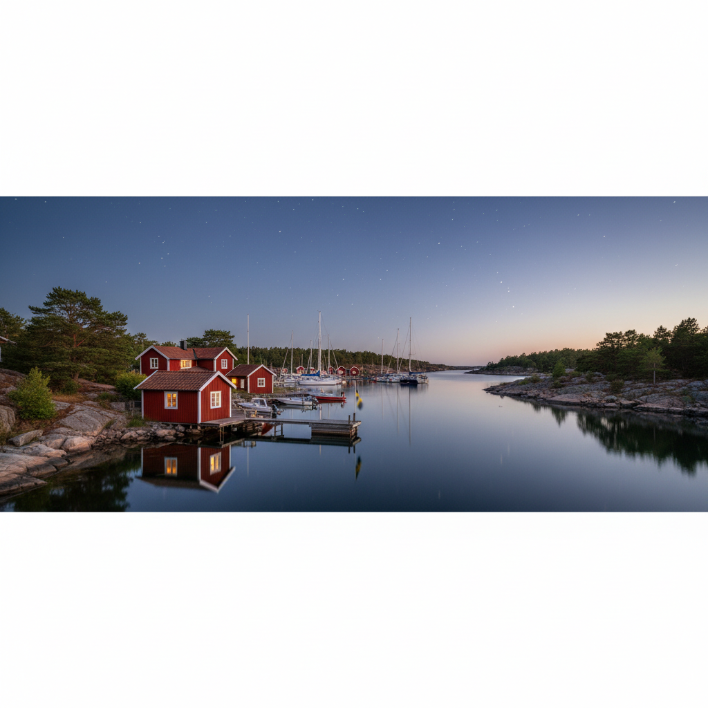 Strömavbrottet i skärgårdsnatten tände gnistan för Sara och Eriks stora kärlek