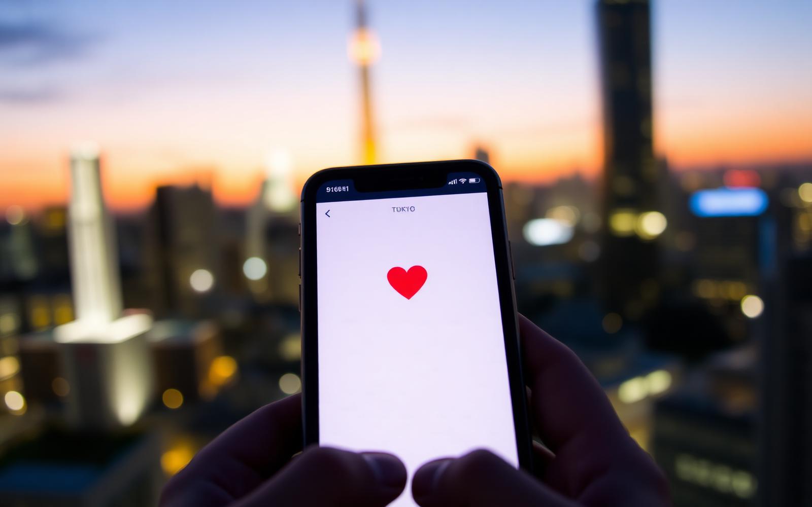Kärleken flyttar in i mobilen – Tokyo Enmusubi tar sikte på livspartnern