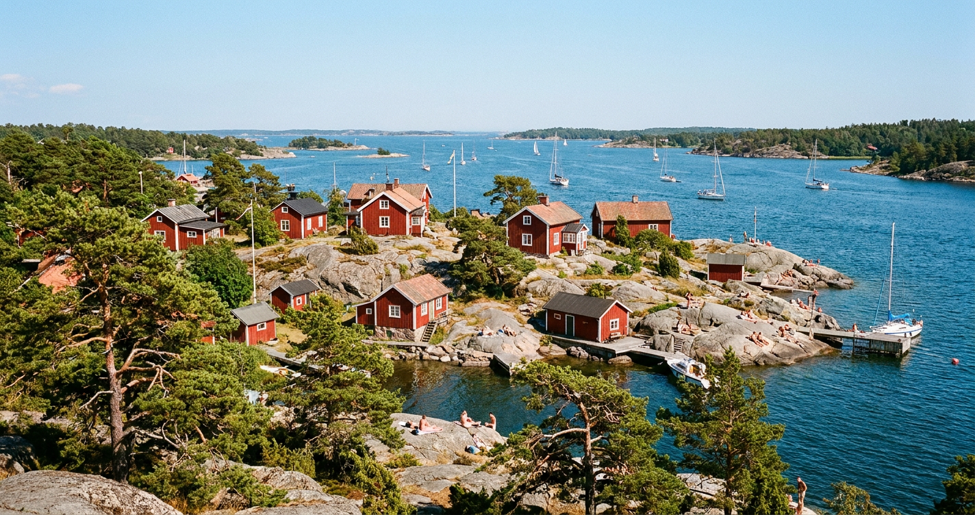 Utö – ön i Stockholms skärgård där sommaren aldrig får bråttom