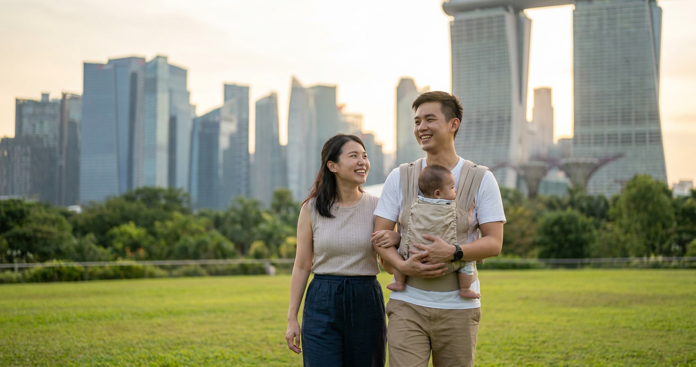 I Singapore får du en halv miljon när du skaffar barn