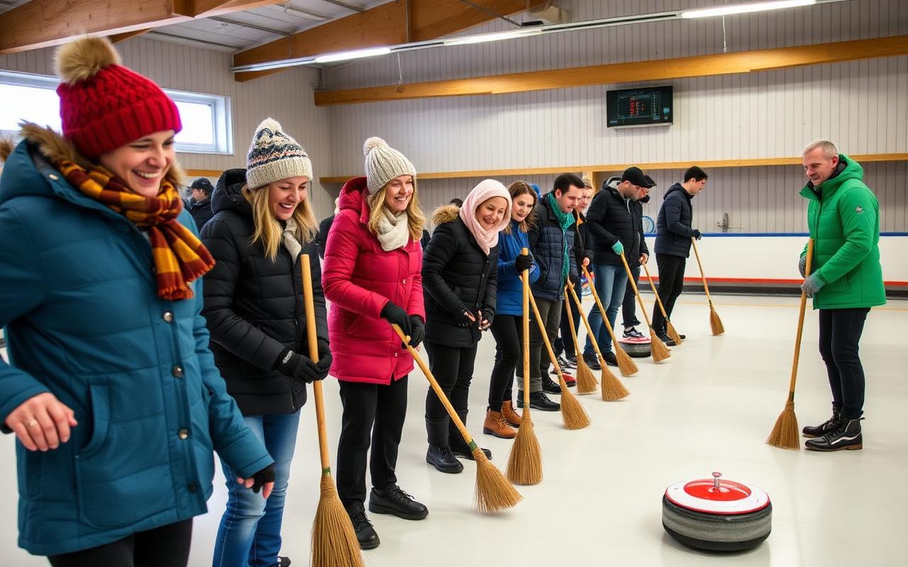 Curlingklubben som blev nyanländas andra hem