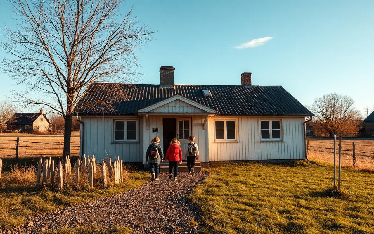 Kompromissen som räddade byaskolan — och blev modell för landet